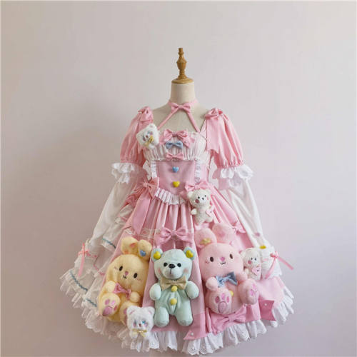 Doll Party Sweet Lolita Dress -My Lolita Dress