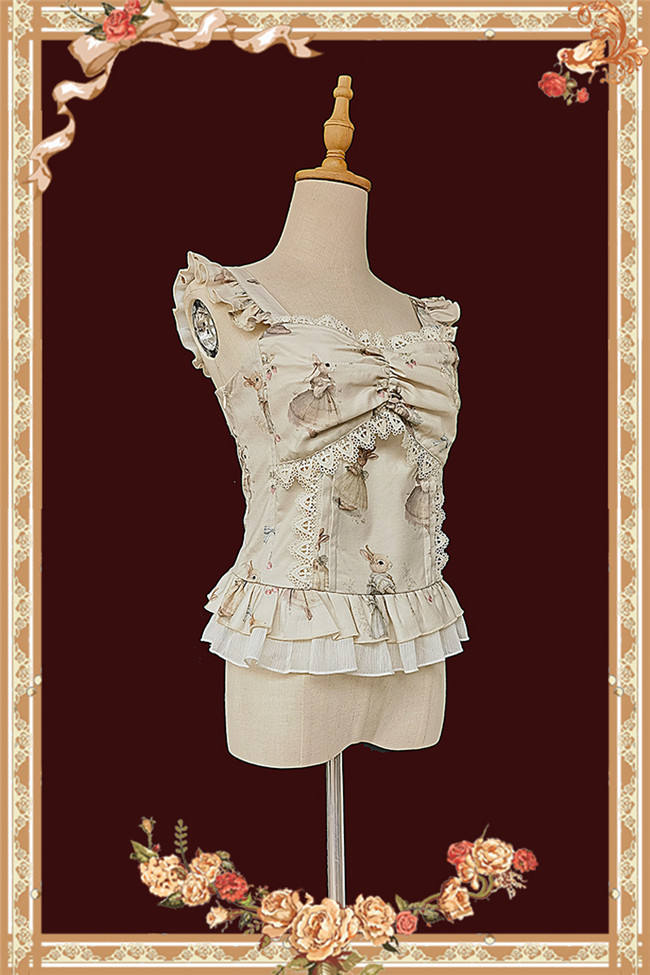 Infanta Miss Rabbit Lolita Top and Skirt