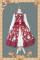 Red Top + Skirt(No Size L)