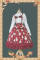 Red Skirt(with shoulder straps)-(Only Size M)