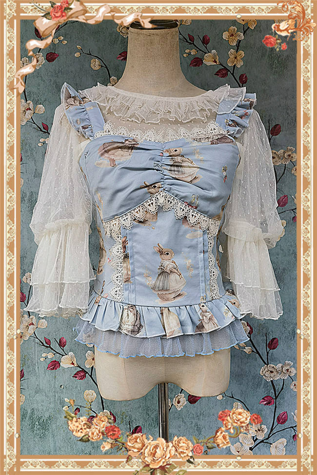 Infanta Miss Rabbit Lolita Top and Skirt