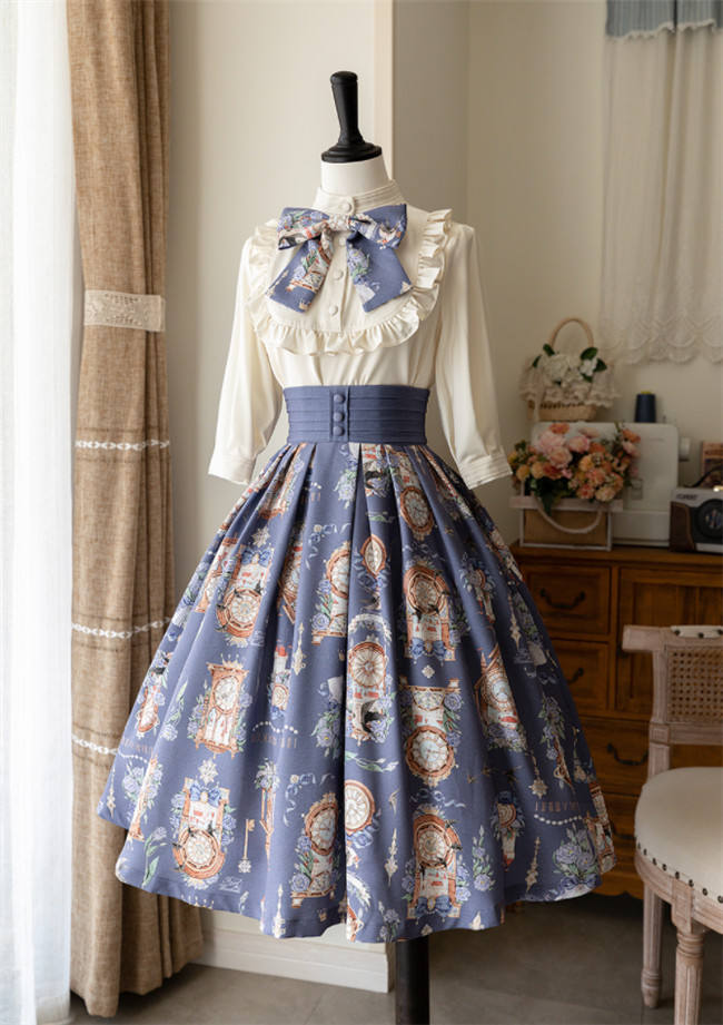 Forest Wardrobe Eternal Echo Classic Lolita Skirt and Blouse