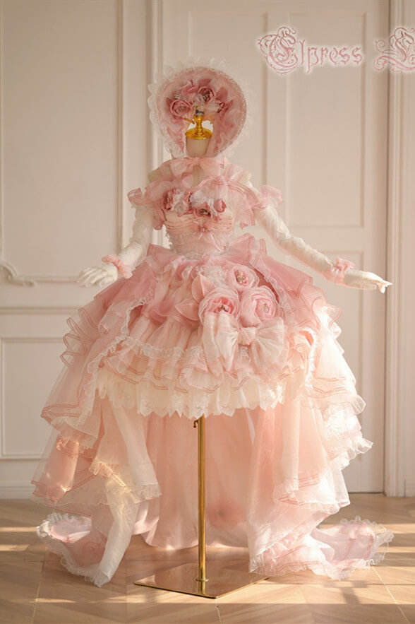 Elpress L Full of Fragrance Hime Lolita Dress and Underskirt