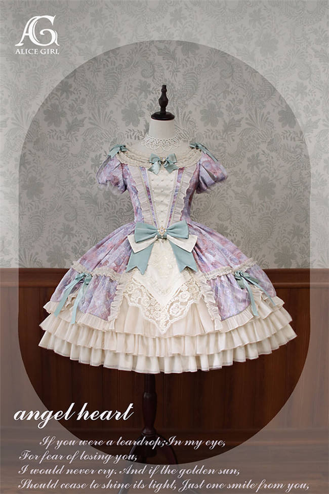 Alice Girl Angel Heart Classic Lolita Dress