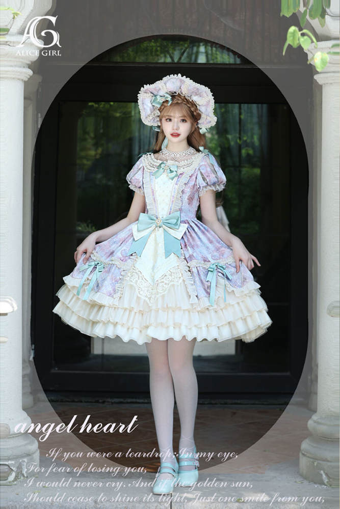 Alice Girl Angel Heart Classic Lolita Dress