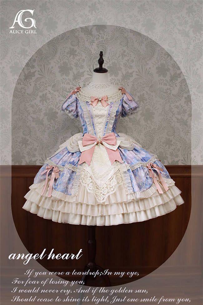 Alice Girl Angel Heart Classic Lolita Dress