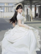 Withpuji Daydream Elegant Classic Lolita Dress and Tail