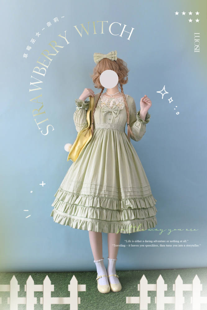 Strawberry Witch Maiden Nellie Classic Lolita Dress