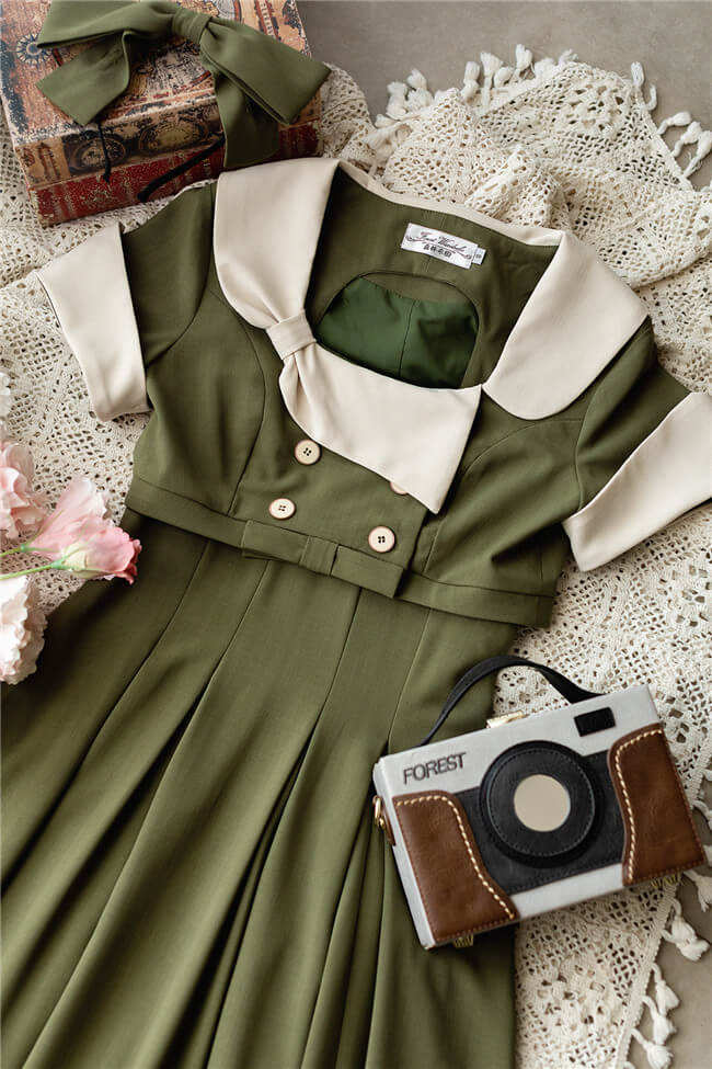Forest Wardrobe The Summer of Waibowa Classic Lolita Dress and Coat