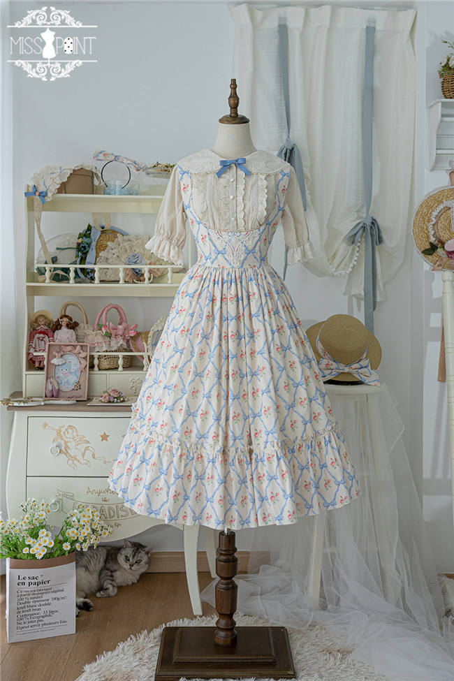 Miss Point Happy Summer Dress Corset Lolita Dress- My Lolita Dress