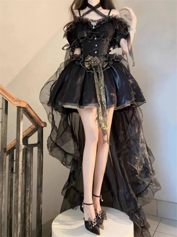 Blue Flower Wedding Dress Classic Lolita Dress My Lolita Dress