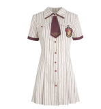 Kyouko & Harry Potter Stripe Shirt Dress Set