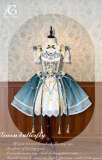 Alice Girl Blue Butterfly Qi Lolita Dress