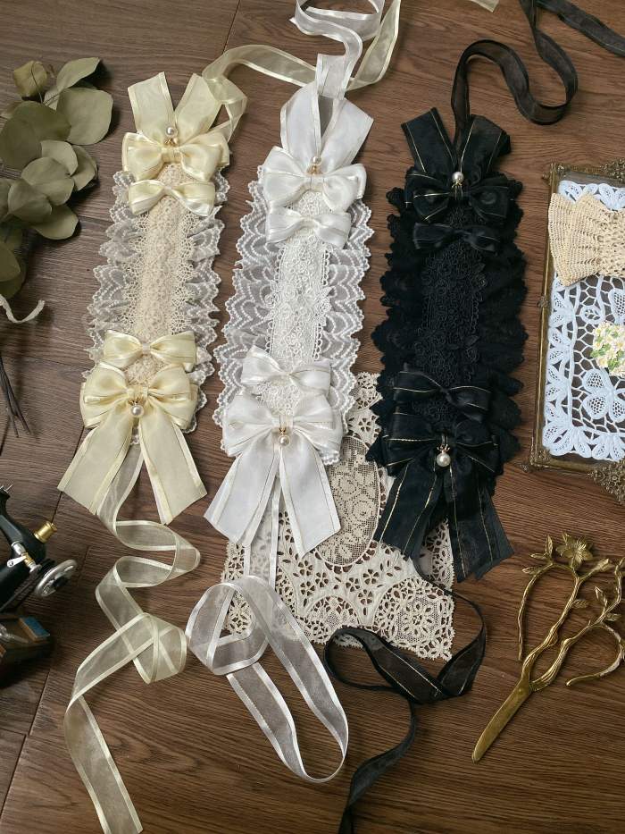 Sweet Dreamer Beige*Off-white Lolita Headband 6 Colors