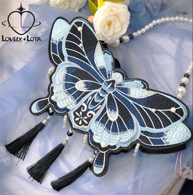 The Butterfly Embroidery Bag
