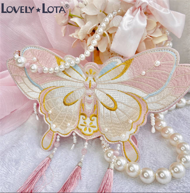 The Butterfly Embroidery Bag