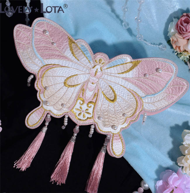 The Butterfly Embroidery Bag