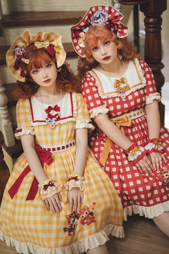 Miss Point Sweet Kitty Lolita One Piece