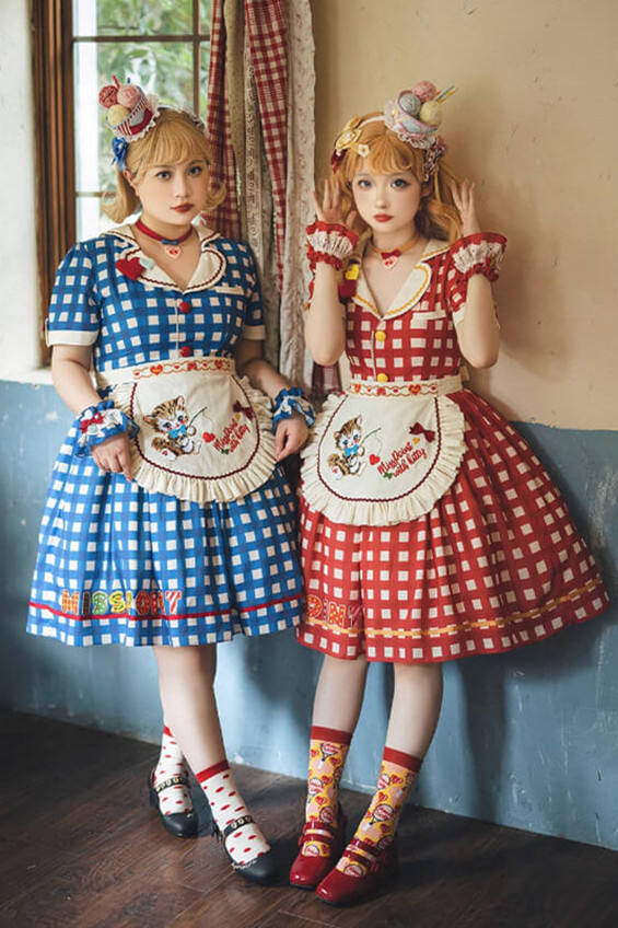 Miss Point Sweet Kitty Lolita One Piece