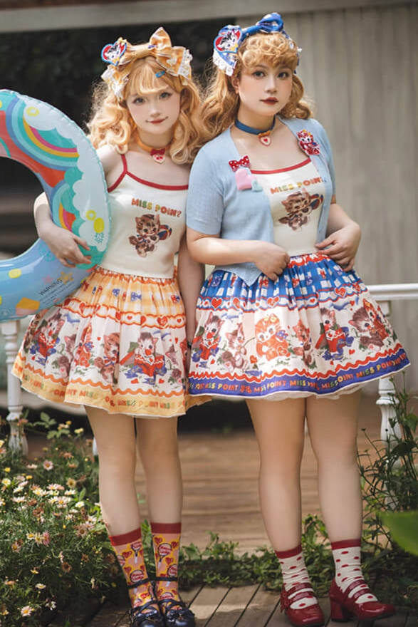 Miss Point Sweet Kitty Lolita Skirt