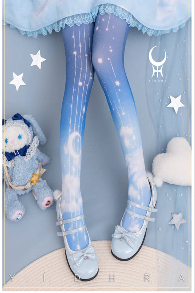 Yidhra the Moon in the Cloud Lolita Tights