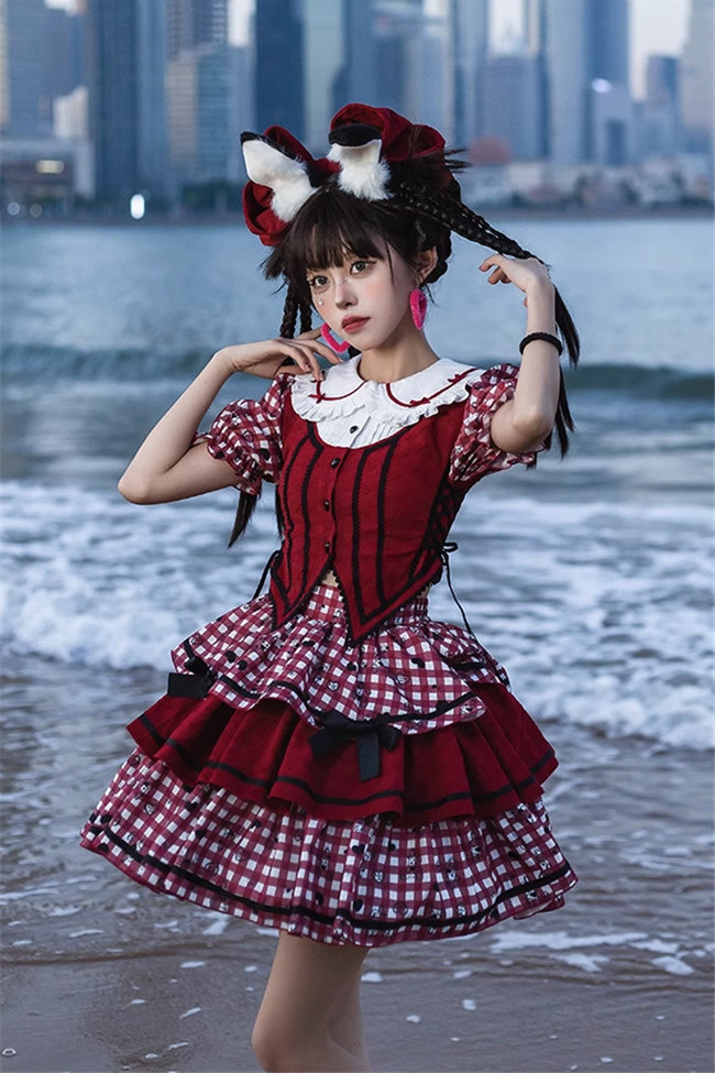 Withpuji Fanny Holiday Classic Lolita Dress