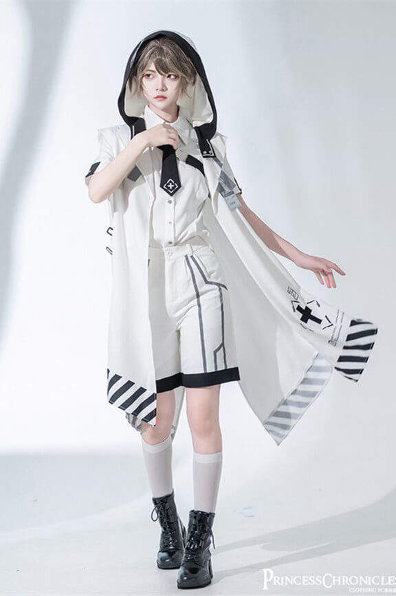 Princess Chronicles Hai Ku Ao Shi Ouji Fashion Blouse, Pants and Cape