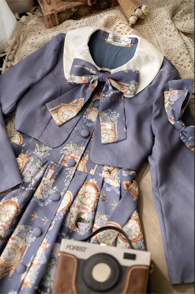 Forest Wardrobe Eternal Echo Classic Lolita Dress and Coat