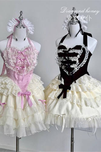 Diamond Honey Maidservant Lolita Top and Skirt