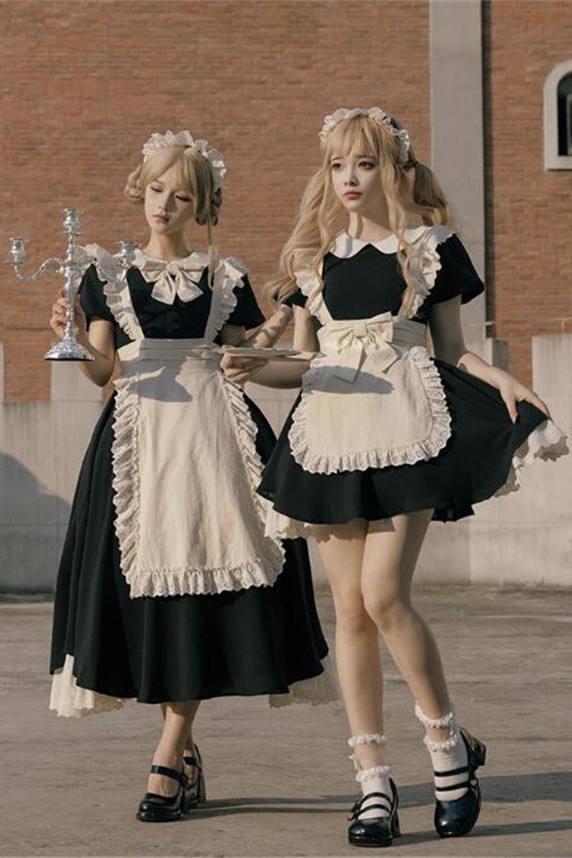 Withpuji Kisskiss Maid Lolita Dress