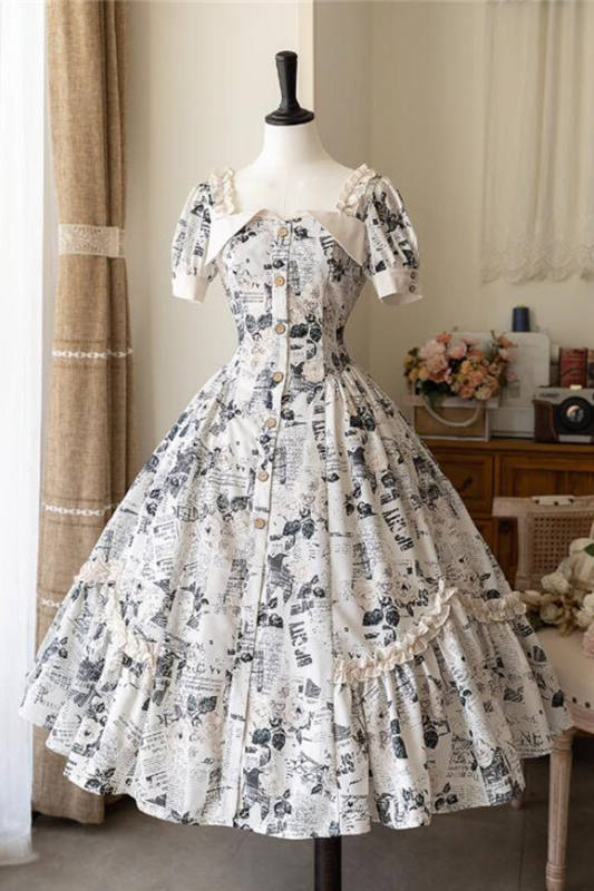 Forest Wardrobe Forest Holiday Classic Lolita Dress