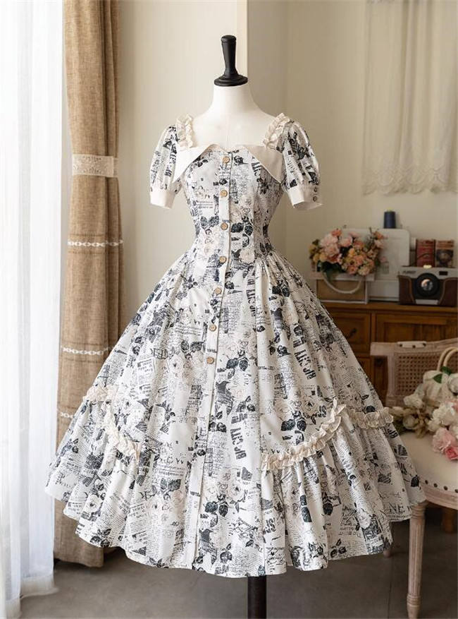 Forest Wardrobe Forest Holiday Classic Lolita Dress