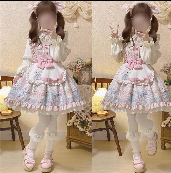 Bedtime Story Sweet Lolita Dress, Apron and Blouse