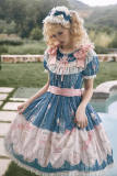 Lover's Eyes Pink Lolita Dress One Pieces