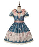 Lover's Eyes Pink Lolita Dress One Pieces
