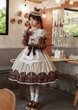 Withpuji Mera's Afternoon Tea Classic Lolita Dress Set