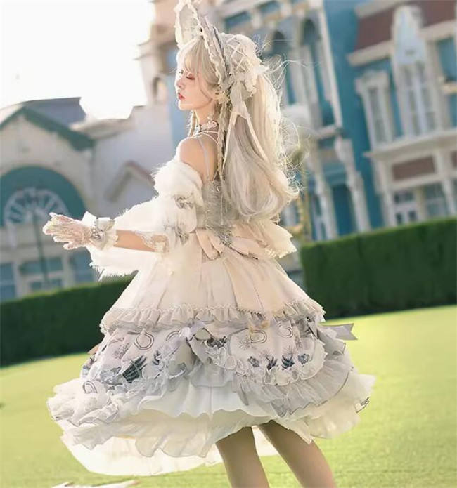 Rose Maiden Elegant Lolita OP and Accessories