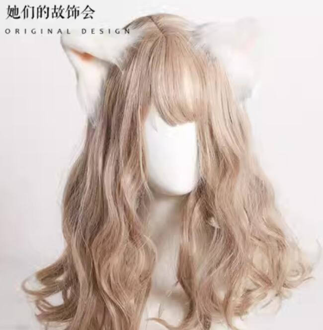 Hand Made Kitten Hairclip Lolita Headdress