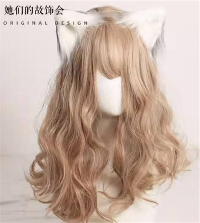 Hand Made Kitten Hairclip Lolita Headdress