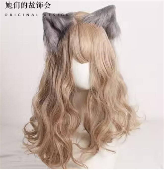 Hand Made Kitten Hairclip Lolita Headdress