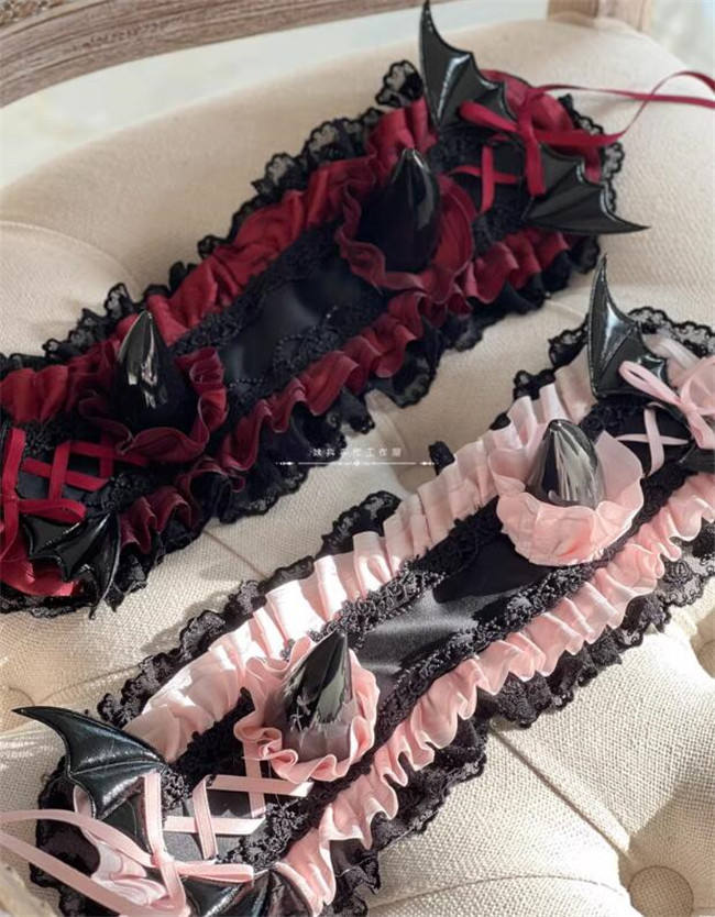 Demon Horn Headdress Lolita Headband
