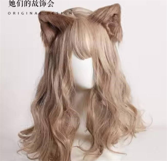 Hand Made Kitten Hairclip Lolita Headdress