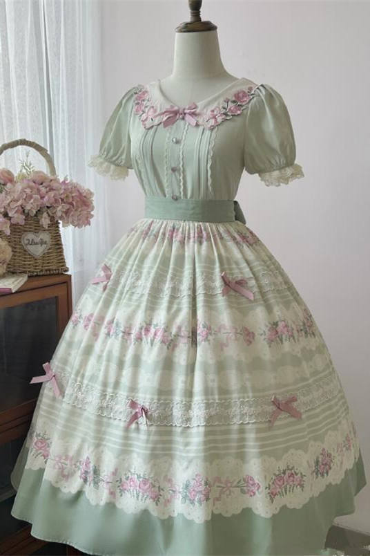 Withpuji Windsor Love Letters Elegant Lolita Dress