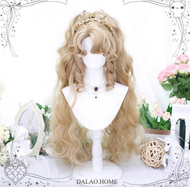 Dalao Home ZhenShi Long Curls Lolita Wigs
