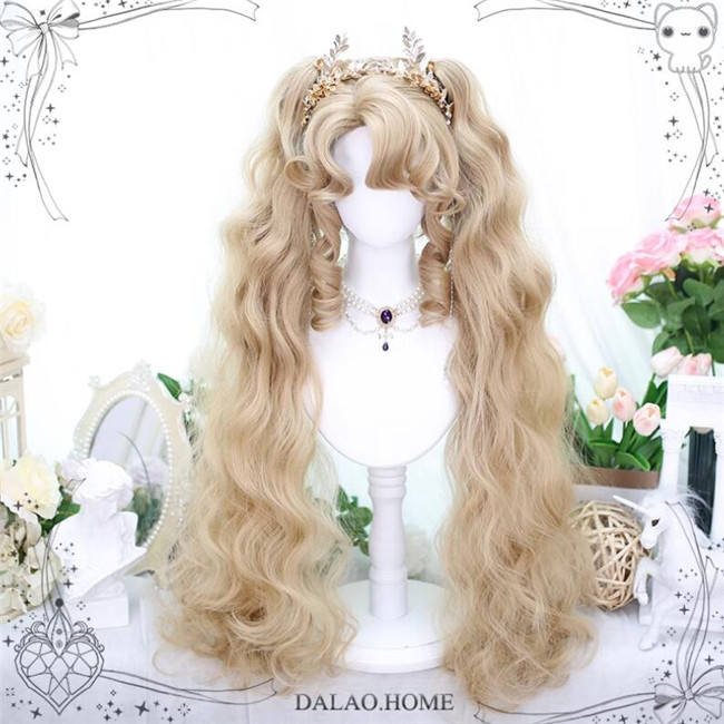 Dalao Home ZhenShi Long Curls Lolita Wigs
