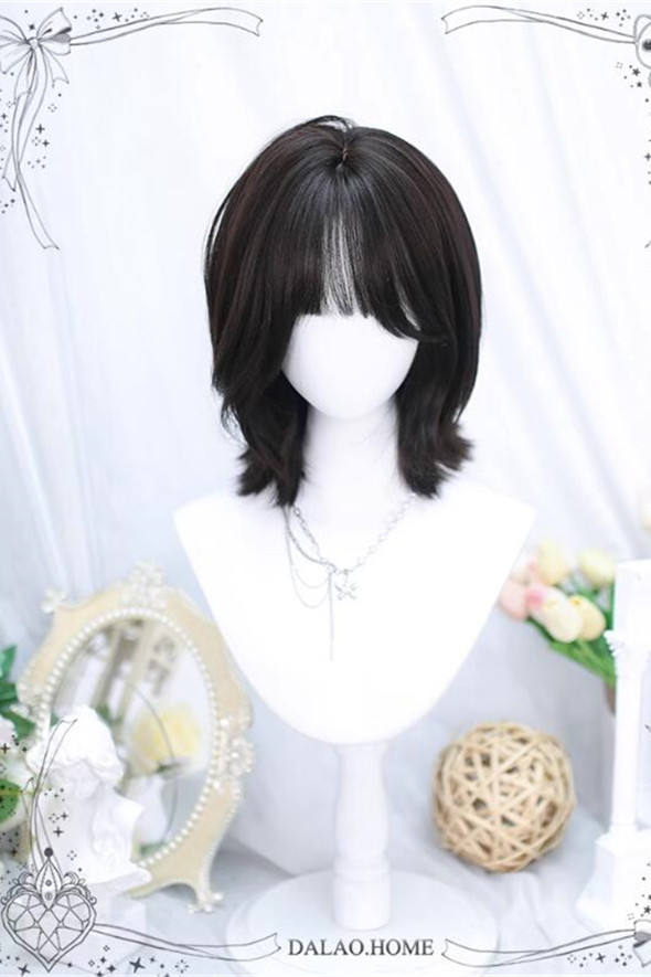 Dalao Home Mint Short Curls Lolita Wigs