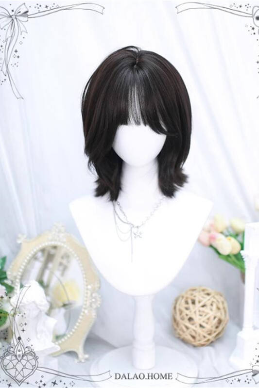 Dalao Home Mint Short Curls Lolita Wigs