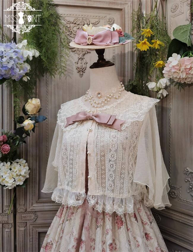 Miss Point ~The Beauty of Spring Retro Edward Lolita Blouse/Overall
