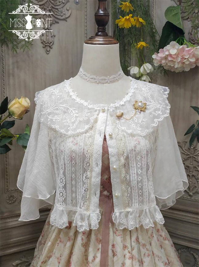 Miss Point ~The Beauty of Spring Retro Edward Lolita Blouse/Overall