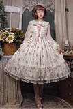 Miss Point ~The Beauty of Spring Flower Wall Lolita JSK -Pre-order